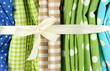 Color mottled fabrics close-up background