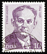 Postage stamp GDR 1974 Etkar Andre, Politician