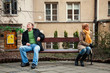 man and woman