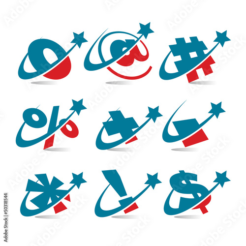 Vector: Swoosh Patriotic Symbols Swoosh Patriotic Symbols