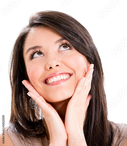 Photo: Thoughtful woman portrait Thoughtful woman portrait