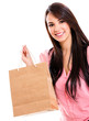 Woman with a shopping bag