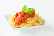Sweet and sour spaghetti