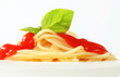 Foto: Spaghetti with ketchup Spaghetti with ketchup