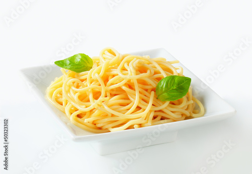 Photo: Cooked spaghetti Cooked spaghetti