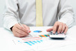Photo: Business calculation Business calculation