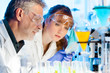 Health care professionals in lab.