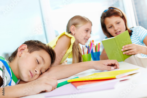 Photo: Rest in school Rest in school