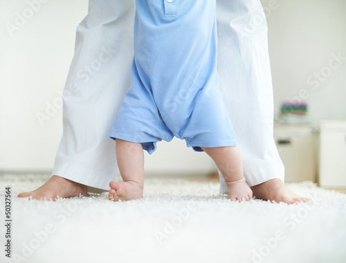 Photo: Learning to walk Learning to walk