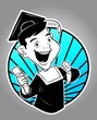 Vector: graduate graduate