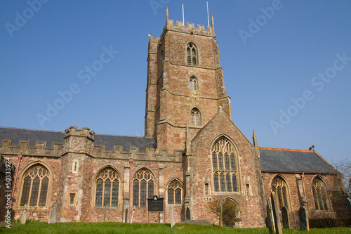 Photo: Dunster Church Somerset England Dunster Church Somerset England