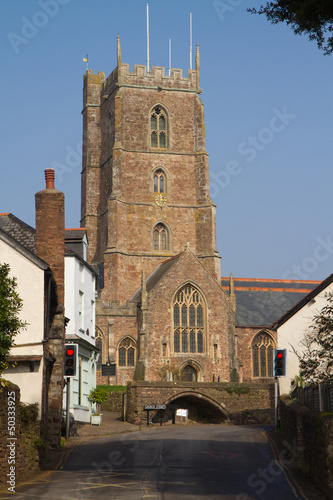 Photo: Dunster Church Somerset England Dunster Church Somerset England