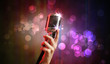 audio microphone retro style