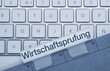 Wirtschaftsprüfung Tastatur