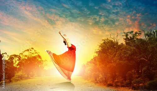 Photo: Female ballet dancer Female ballet dancer