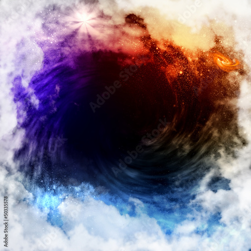 Photo: Cosmic clouds of mist Cosmic clouds of mist