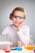 Laboratory girl