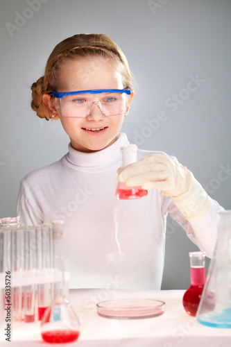 Photo: Chemical reaction Chemical reaction