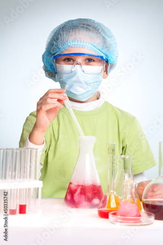 Photo: Little chemist Little chemist