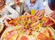 Photo: Taking pizza Taking pizza
