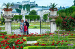 Family in summer garden (Salzburg, Austria)