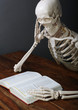 skelett list ein buch