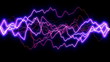 Video: blue lightning flash background blue lightning flash background