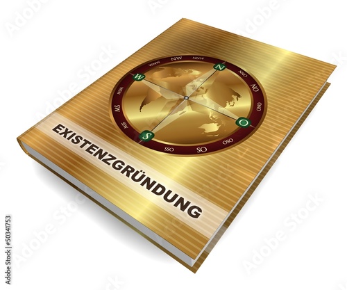 Illustration: 3D Buch III - Existenzgründung 3D Buch III - Existenzgründung