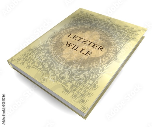 Illustration: 3D Buch III - Letzter Wille VI 3D Buch III - Letzter Wille VI