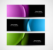Abstract shiny header colorful wave whit vector