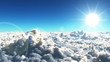 HD - Flying in the clouds