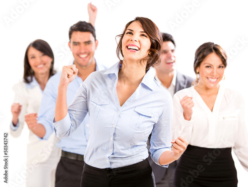 Photo: Successful business team Successful business team