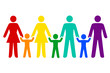 Regenbogenfamilie, Vielfalt in bunt
