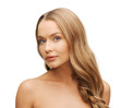 beautiful woman with long hair
