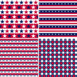 usa seamless pattern