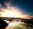 Waterfall in Iceland
