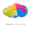 Vektor: Cloud computing Cloud computing