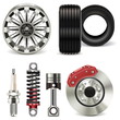 Vector car parts icons