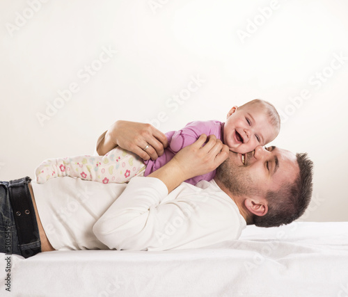 Photo: Father with child Father with child