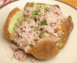 Photo: Baked Potato with Tuna Mayonnaise Baked Potato with Tuna Mayonnaise