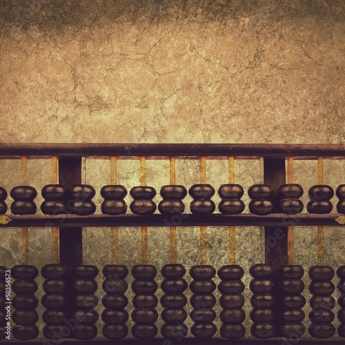Photo: grunge abacus grunge abacus