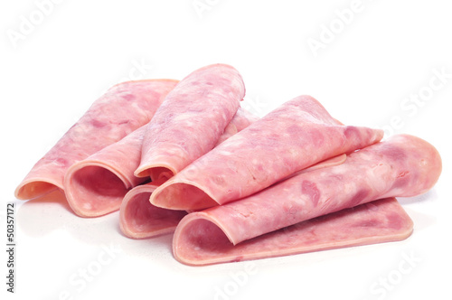 Photo: choped, a spanish cold cut similar to mortadella choped, a spanish cold cut similar to mortadella