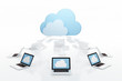 Cloud computing concept