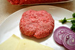 Fresh Hamburg for the Grill