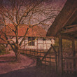 vintage farm building