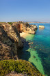 Small beach on Algarve coast, Portugal
