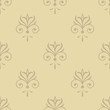 Seamless Damask Wallpaper Pattern