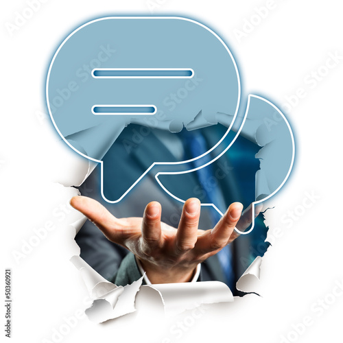 Photo: Chat Symbol Chat Symbol