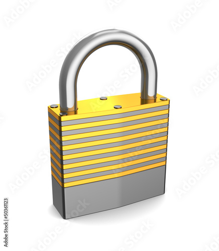 Illustration: lock lock