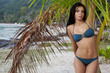 Model in bikini